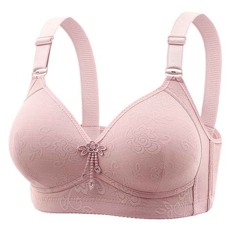 Akiihool Womens Bras Comfortable Plus Size Lift Wireless Bra Wirefree