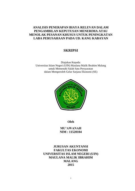 PDF SKRIPSI Etheses Uin Malang Ac Idetheses Uin Malang Ac Id 1563 1