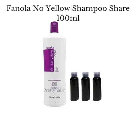 Jual Fanola No Yellow Shampoo Mask Share Ml Shopee Indonesia