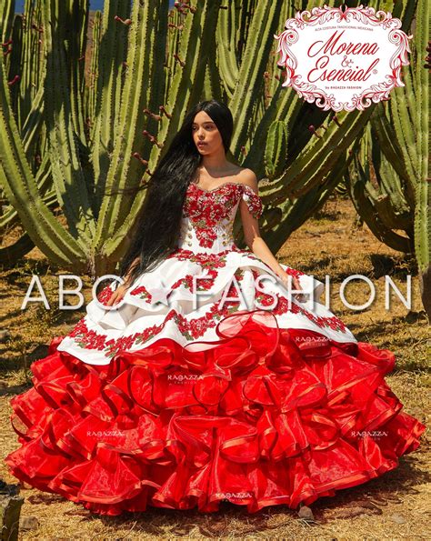 Charro Quince Dresses Quince Dresses Mexican Red Quince Dresses