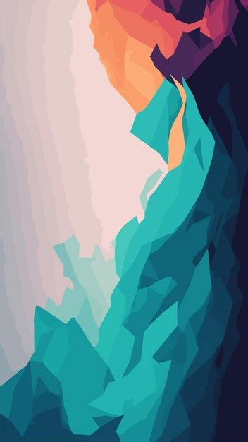 Premium Ai Image Abstract Mobile Phone Wallpaper