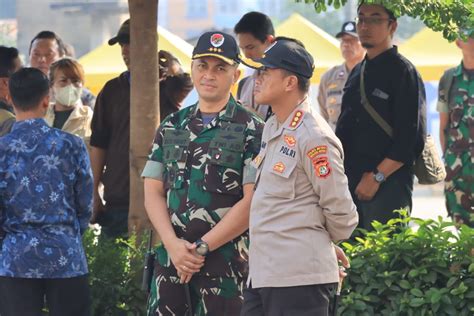 Kapolres Metro Bekasi Kota Pam Waskita Presiden Dalam Uji Coba Lrt