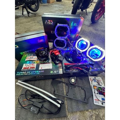 Jual PAKET SET BILED AES TURBO SE EXPERIENCE 60WATT 2 5 INCH VARIO LED