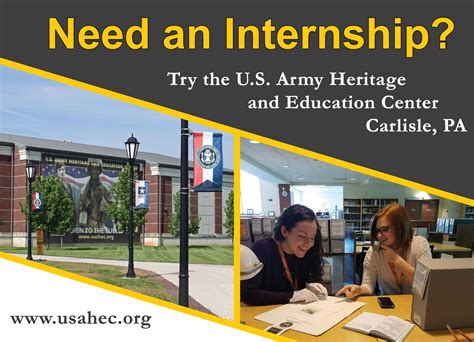 The Usahec Offers In Depth Professional Experience Through Internships