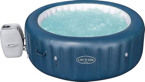 Lay Z Spa 60029 Milan Airjet Plus Inflatable Hot Tub 6 Person Amazon