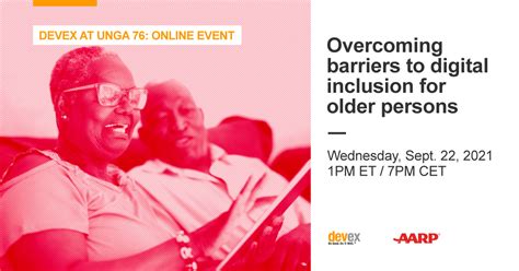 Overcoming Barriers To Digital Inclusion For Older Persons