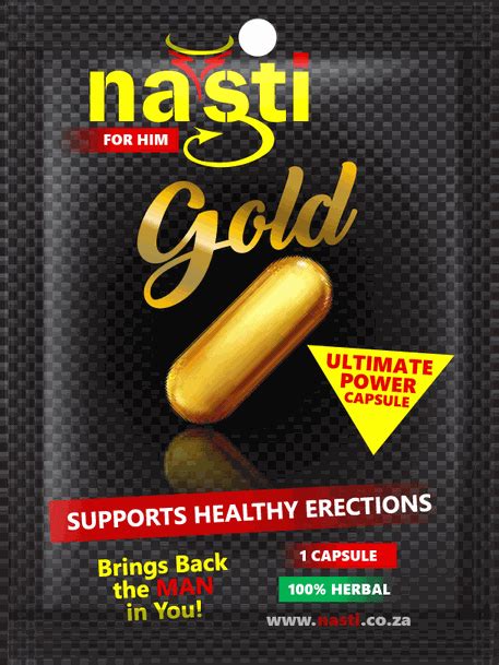 Nasti Gold For Him Ultimate Power Sexual Enhancement Capsule 1 Shop Today Get It Tomorrow