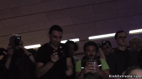 Sex Expo Public Fuck Of Brunette