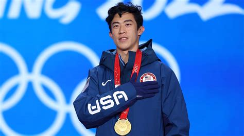 USA's Nathan Chen accepts his very first gold medal | NBC Olympics