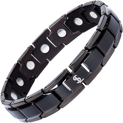 Amazon Smarter Lifestyle Elegant Titanium Magnetic Bracelet For