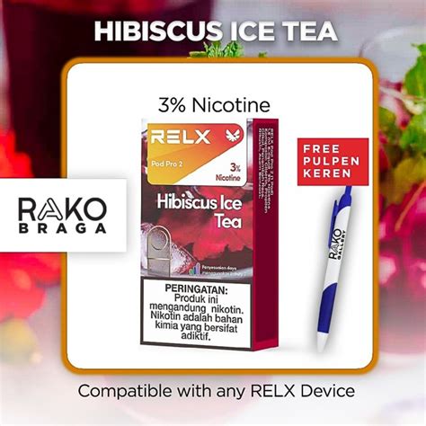 Jual Relx Pod Pro 2 Hibiscus Ice Tea Single Pod 3 Kota Bandung