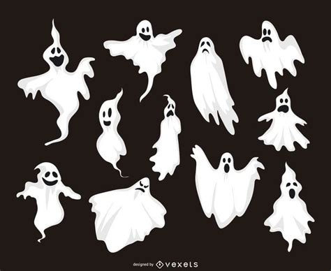 11 ghost illustrations collection #AD , #AFFILIATE, #ad, #illustrations, #collection, #ghost ...