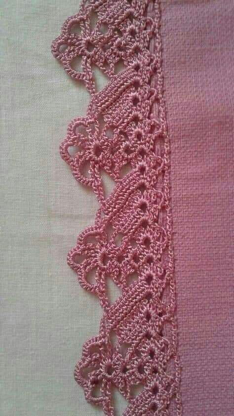 Simple Crochet Lace Pattern How To Crochet Border Lace Step By Step