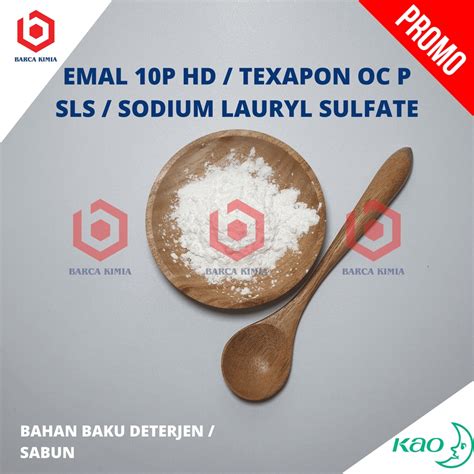 Jual KAO EMAL 10P HD SLS POWDER BUBUK TEXAPON OC P POWDER SLS