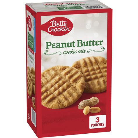 Betty Crocker Peanut Butter Cookie Mix, 3 Pack - Walmart.com