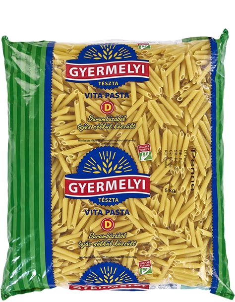 Gyermelyi Durum Penne 5kg Vita Pasta Húsház Hungary