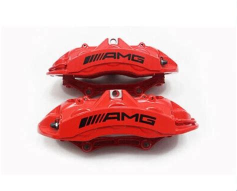 X Mercedes Amg Brake Caliper Decal Permanent Vinyl Stickers Sizes