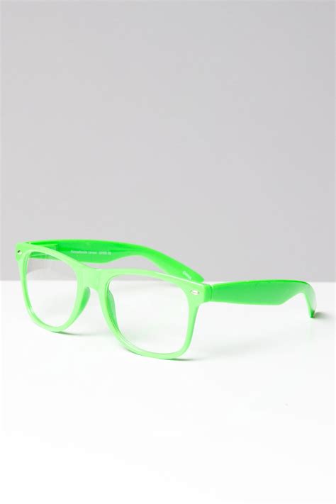 Clear Aviator Glasses - Ragstock.com