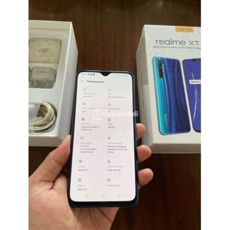 Hp Realme Xt Ram Gb Blue Second Fullset Mulus Bisa Tt Di Mojokerto