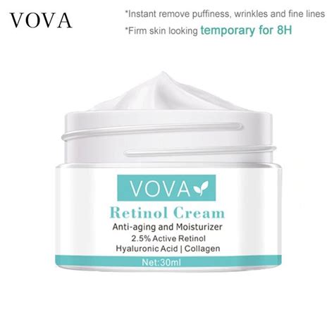 VOVA Retinol Anti Ageing And Moisturising Face Care Cream Incorporating