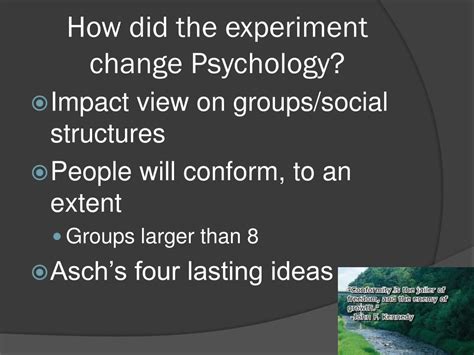 Ppt Aschs Conformity Experiment Solomon Asch Powerpoint Presentation