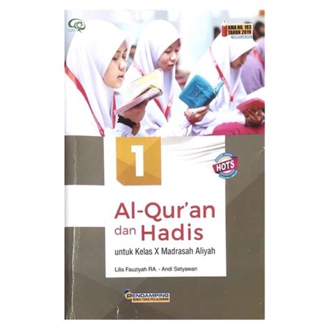 Jual BUKU AL Quran Dan Hadis QURDIS SMA KELAS X Shopee Indonesia