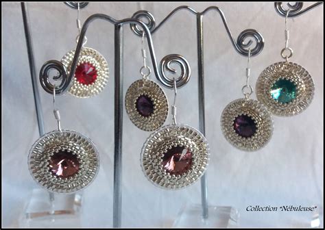 Boucles D Oreilles En Cristal Verre