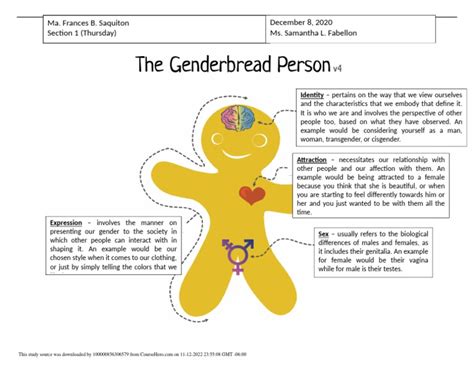 Genderbread Person | PDF | Identity Politics | Gender Equality