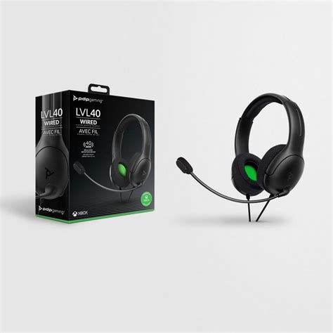 Trade In Pdp Gaming Lvl40 Wired Stereo Gaming Headset For Xbox Series X S And Xbox One Gamestop