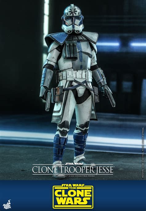 Hot Toys TMS Star Wars The Clone Wars Clone Trooper Jesse Hot Toys Complete Checklist