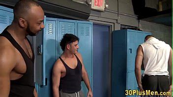 Buff Guys And Ebony Bear Fuck In Threesome XVIDEOS