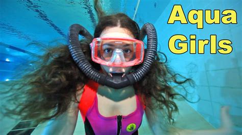 Long Hair Scuba Girl Youtube