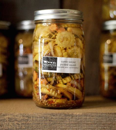 Spicy Pickled Squash With Cumin Edible Nashville