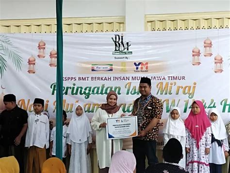 Yatim Mandiri Dan Bmt Bim Salurkan Beasiswa Untuk Yatim Tuban Yatim