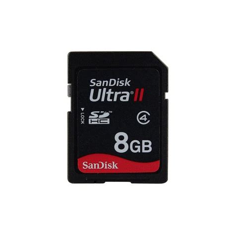 SanDisk Ultra 8GB Class 4 15MB S Read Speed SDHC Memory Card Bulk