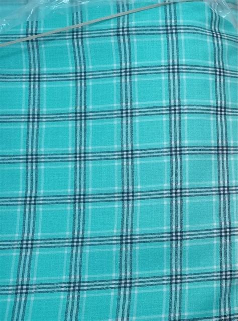 Blue Magic Cotton Check Fabric Check Stripes At Rs Meter In