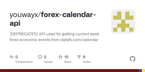 Github Youwayxforex Calendar Api Deprecated Api Used For Getting