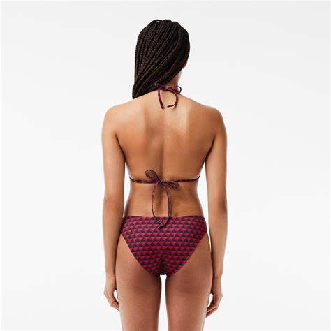 Lacoste Kad N Monogram Bordo Bikini St Mf Ikl Lacoste