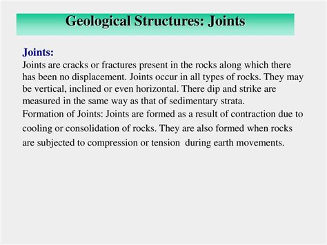 Geological Structures Ppt Download