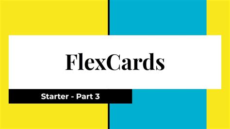 What Are FlexCards Introduction To FlexCards OmniStudio Starter