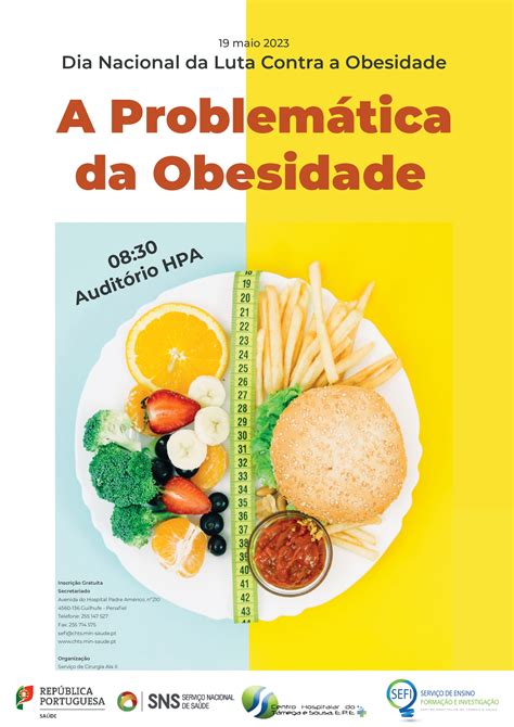 Dia Nacional Da Luta Contra A Obesidade No CHTS