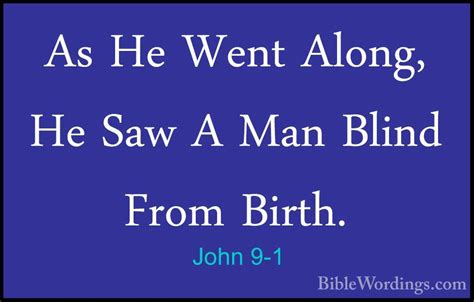 John 9 Holy Bible English BibleWordings