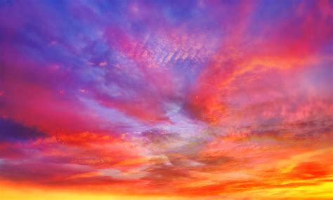 sky clouds sunset nature  stock photo public domain pictures