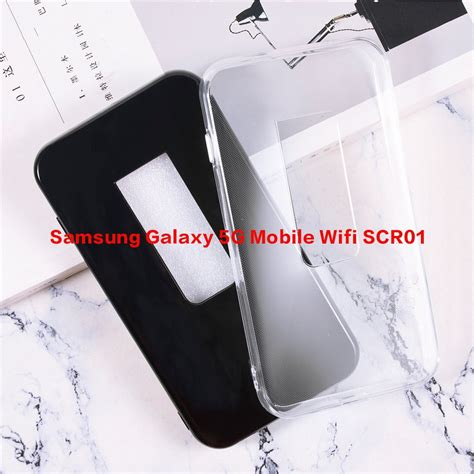 Samsung Galaxy G Mobile Wifi Scr Case Black Soft Tpu Silicone Full