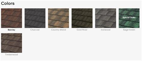 Ohio Metal Roof Color Options - The Metal Roof Company