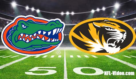 Florida Vs Missouri Football Week 12 2023 Full Game Replay Ncaa College Football Watch Live Free