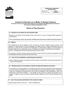 Fillable Online Moderngov Dover Gov Public Pack Agenda Document For