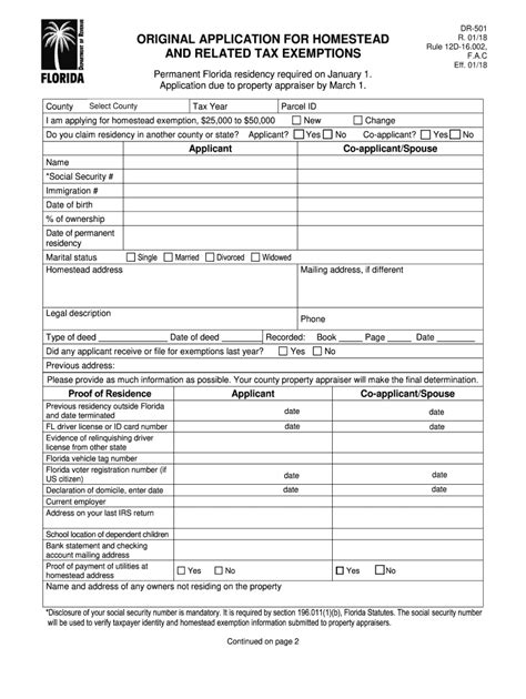 Ohio Homestead Exemption Application Chere Deeanne