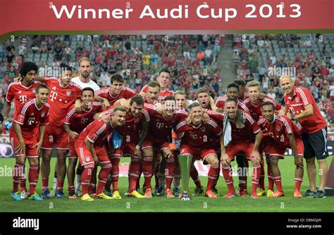 Soccer 2013 Audi Cup Final Munich Manchester City Allianz Arena Hi Res