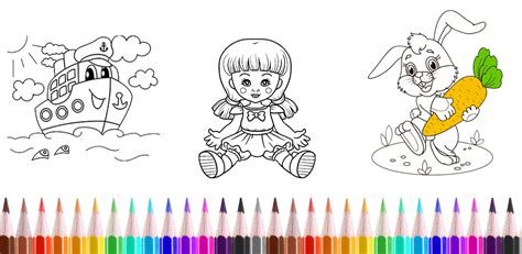 Coloring Games for Kids and Drawing Book for Toddlers - App on Amazon ...